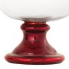 Elk Studio Melrose Bowl, Small Antique Red Artifact and Clear 209048